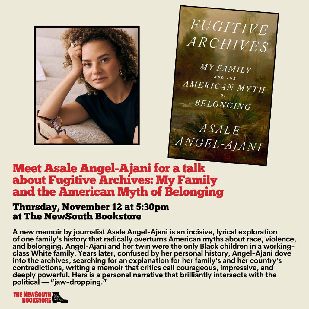 Meet Asale Angel-Ajani for a talk about Fugitive Archives