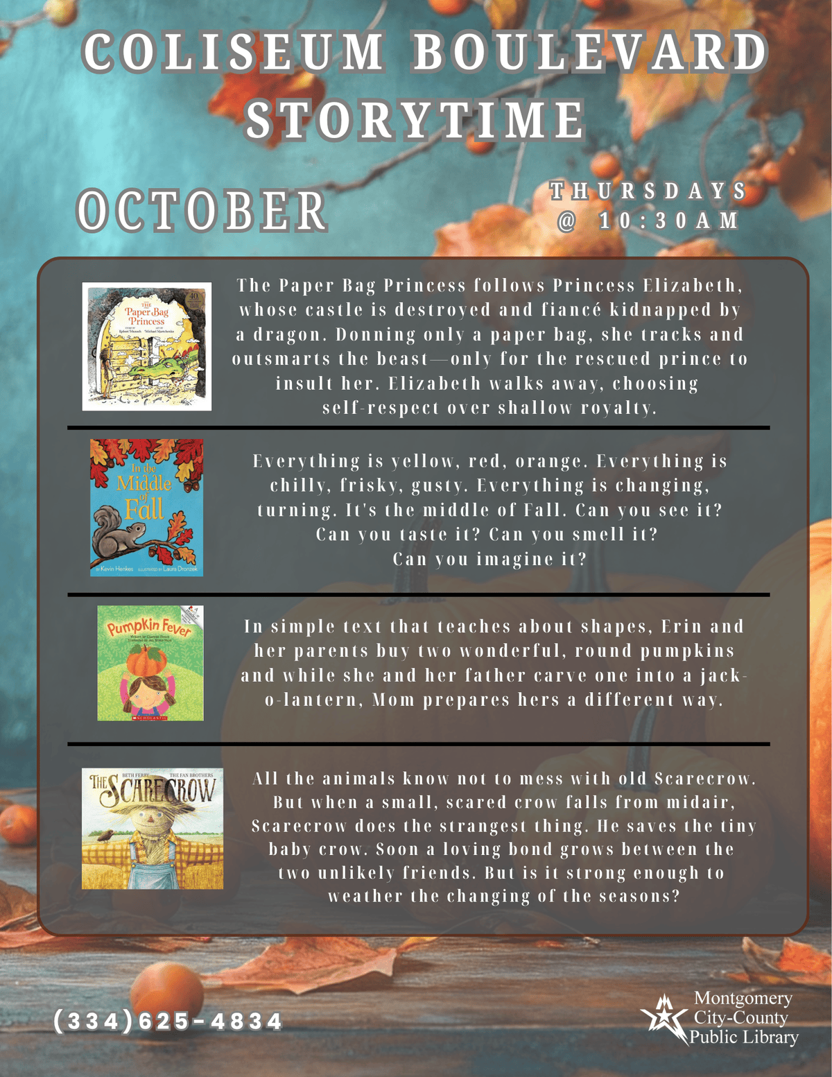 Storytime @Coliseum