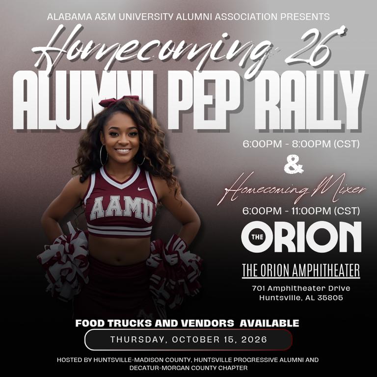 Alabama A&M Alumni Homecoming Pep Rally & Mixer