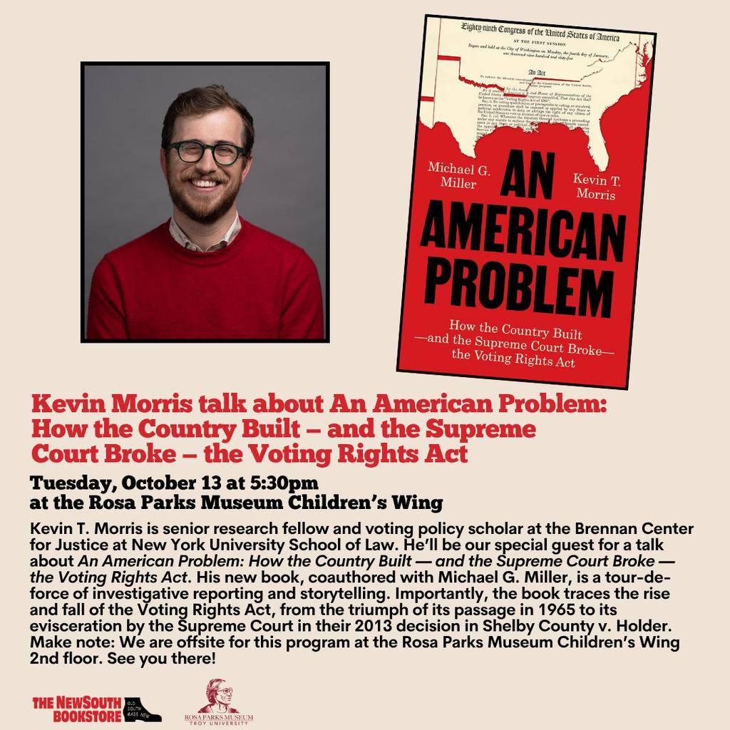 Kevin Morris talk on An American Problem