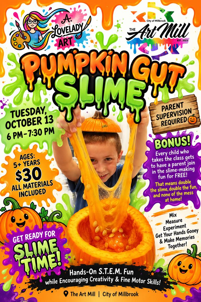 Pumpkin gut slime time