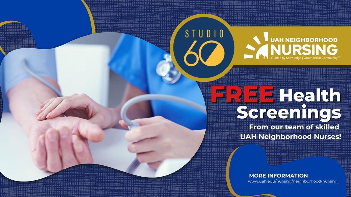 Community Health Screenings: Studio 60 Senior Center