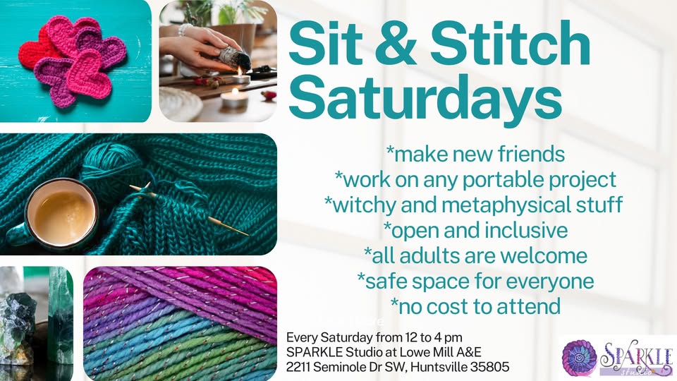 Sit & Stitch Saturdays