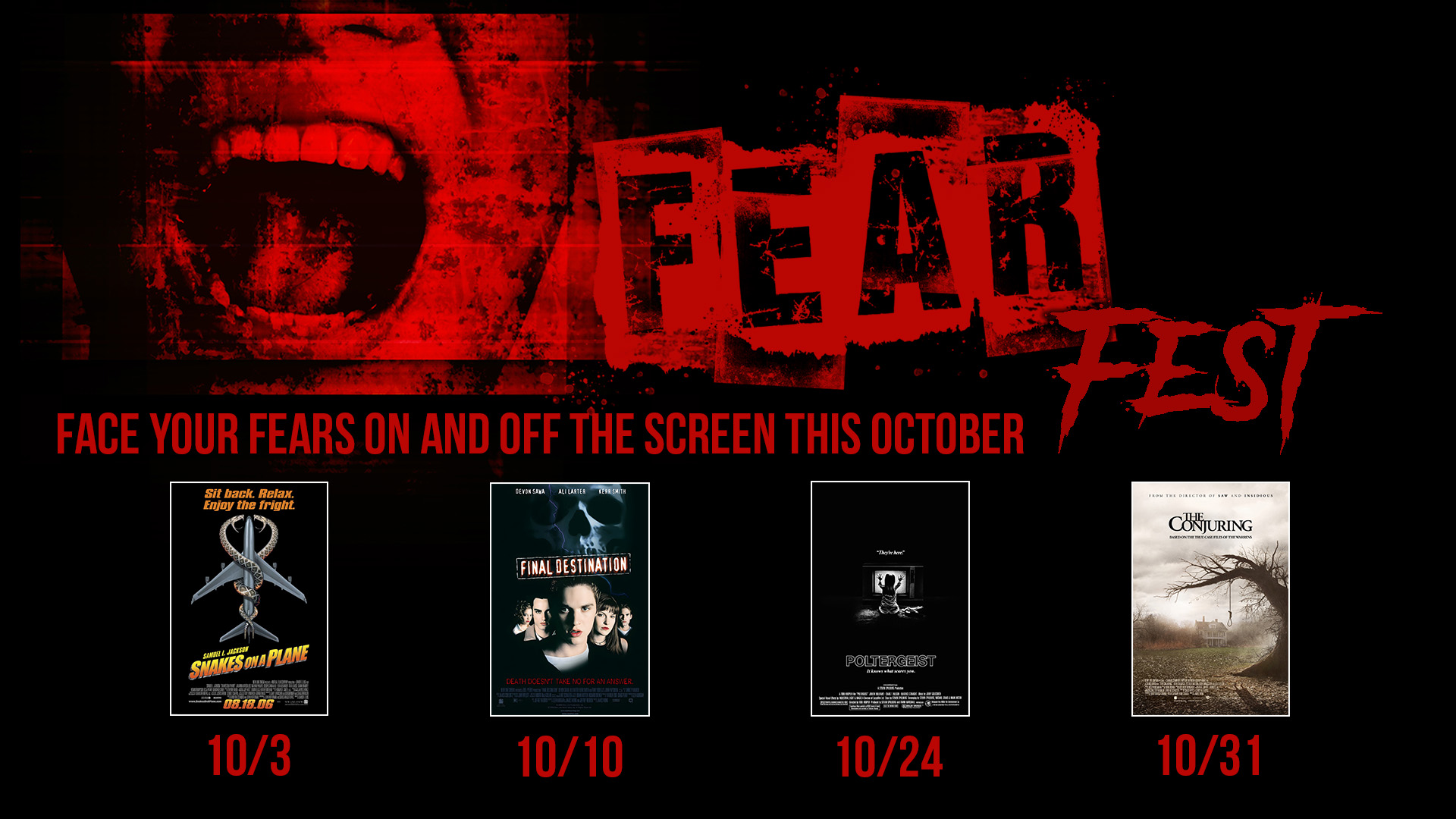 Fear Fest: Snakes On A Plane